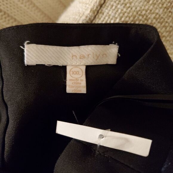 Harlyn Two-Tone Lace Surplice Cocktail Dress sz 2X - Picture 11 of 12